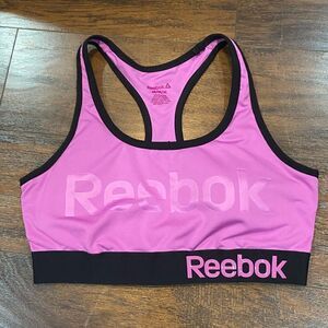 Reebok Pink Sports bra Medium